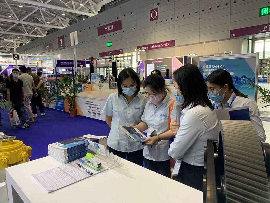 2022ITES深圳工業展展會現場第一天